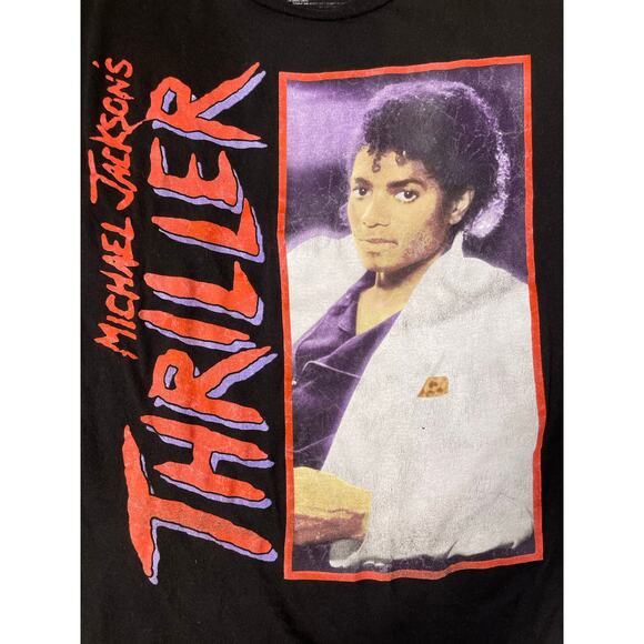 Michael Jackson Thriller Graphic Tee Black Size Large - Picture 5 of 6
